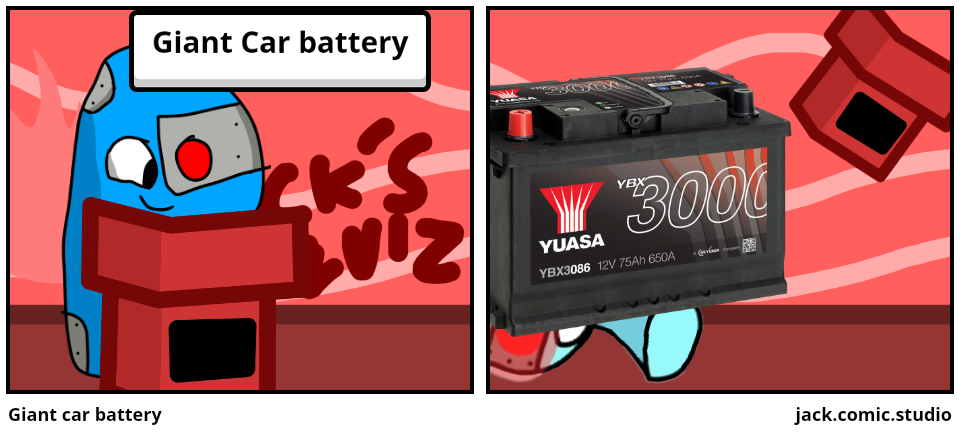 Giant car battery