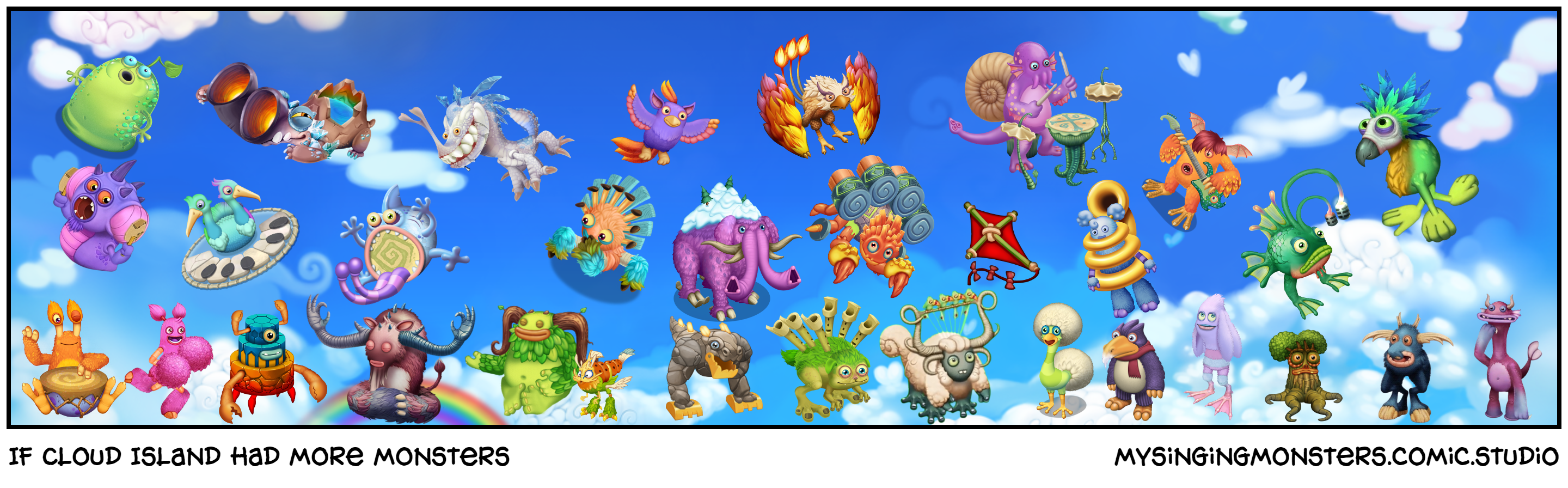 If Cloud Island had more monsters