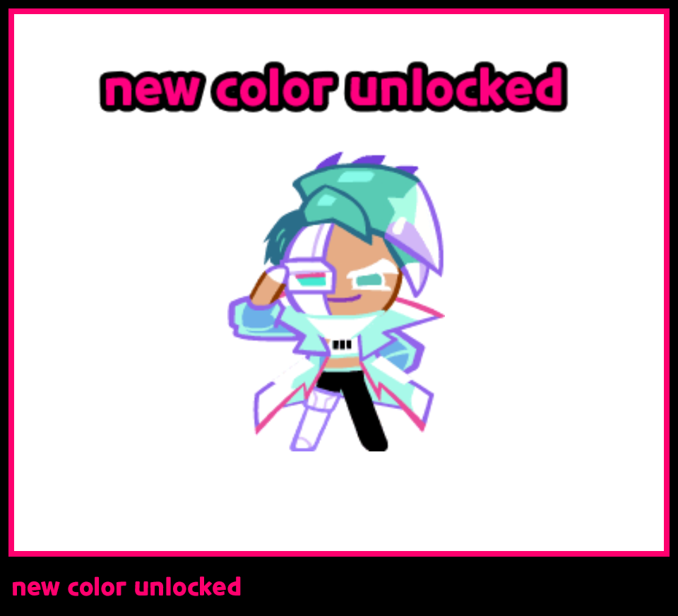 new color unlocked