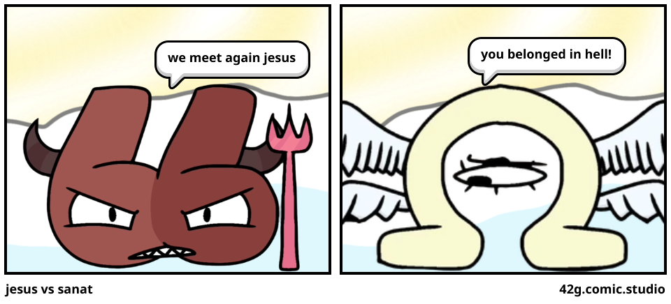 jesus vs sanat