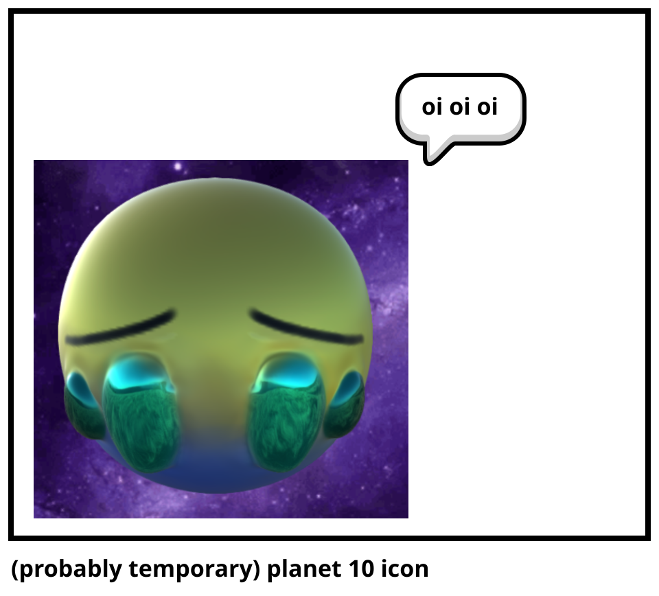 (probably temporary) planet 10 icon