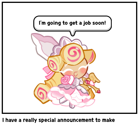 I have a really special announcement to make
