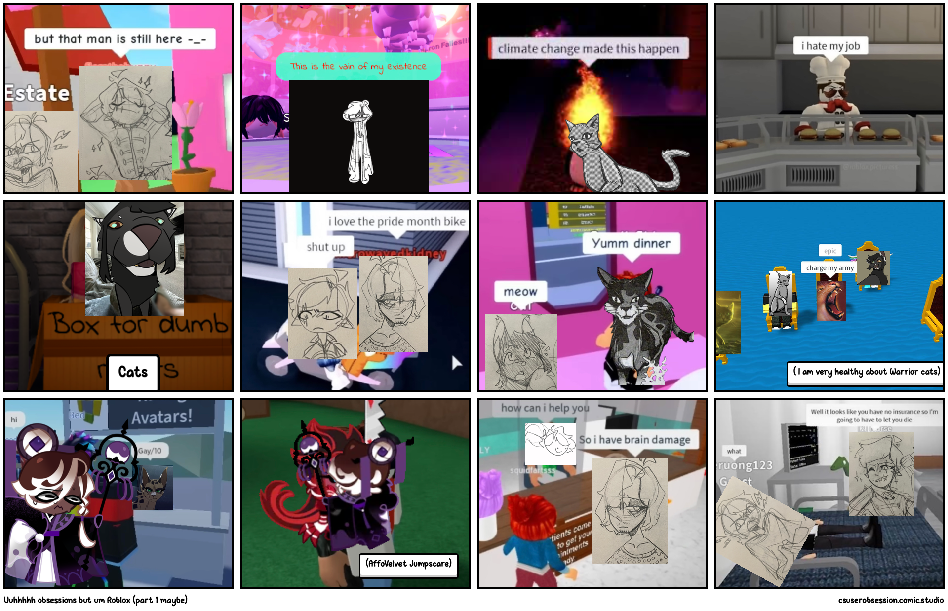 Uuhhhhh obsessions but um Roblox (part 1 maybe)