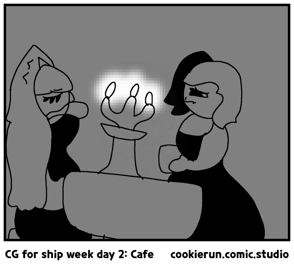 CG for ship week day 2: Cafe