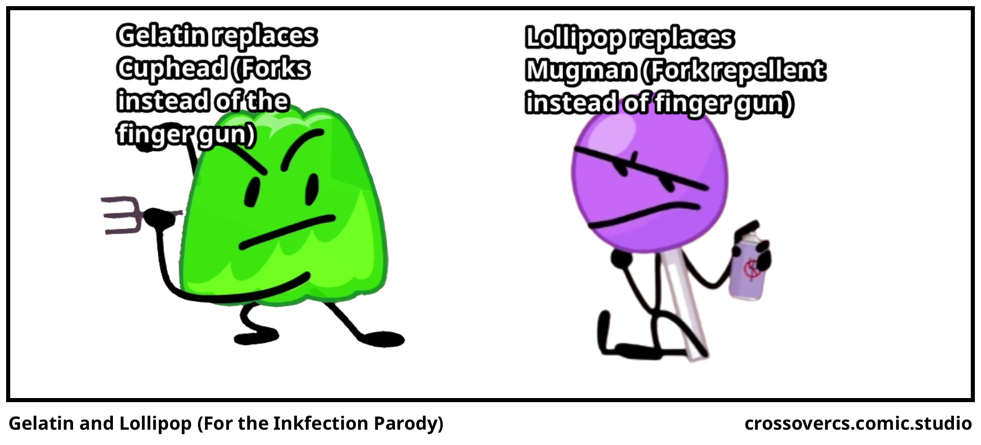 Gelatin and Lollipop (For the Inkfection Parody) 