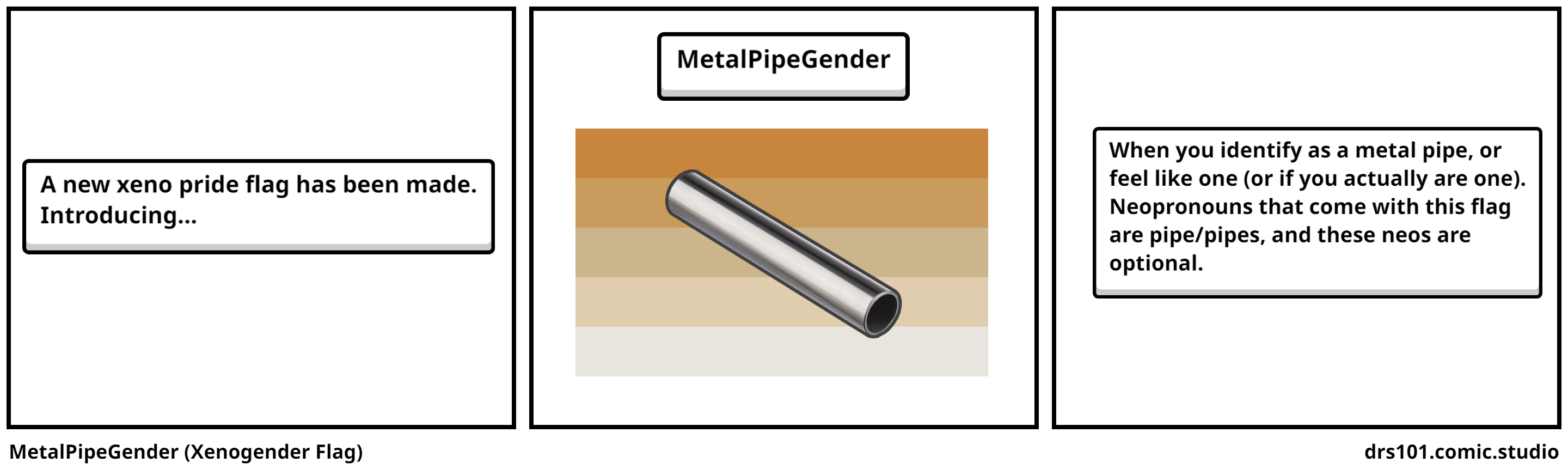 MetalPipeGender (Xenogender Flag)