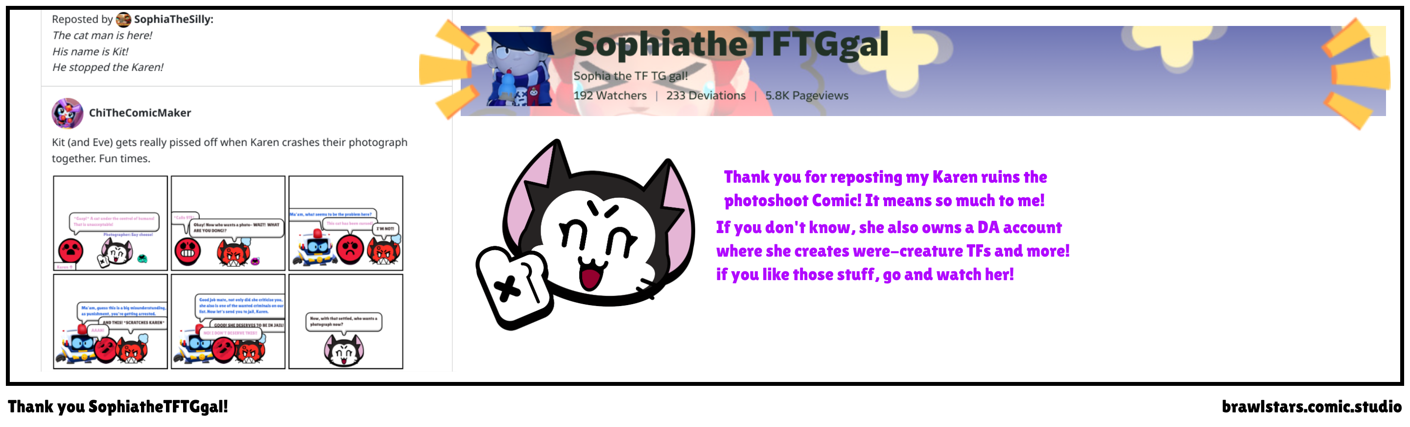 Thank you SophiatheTFTGgal!