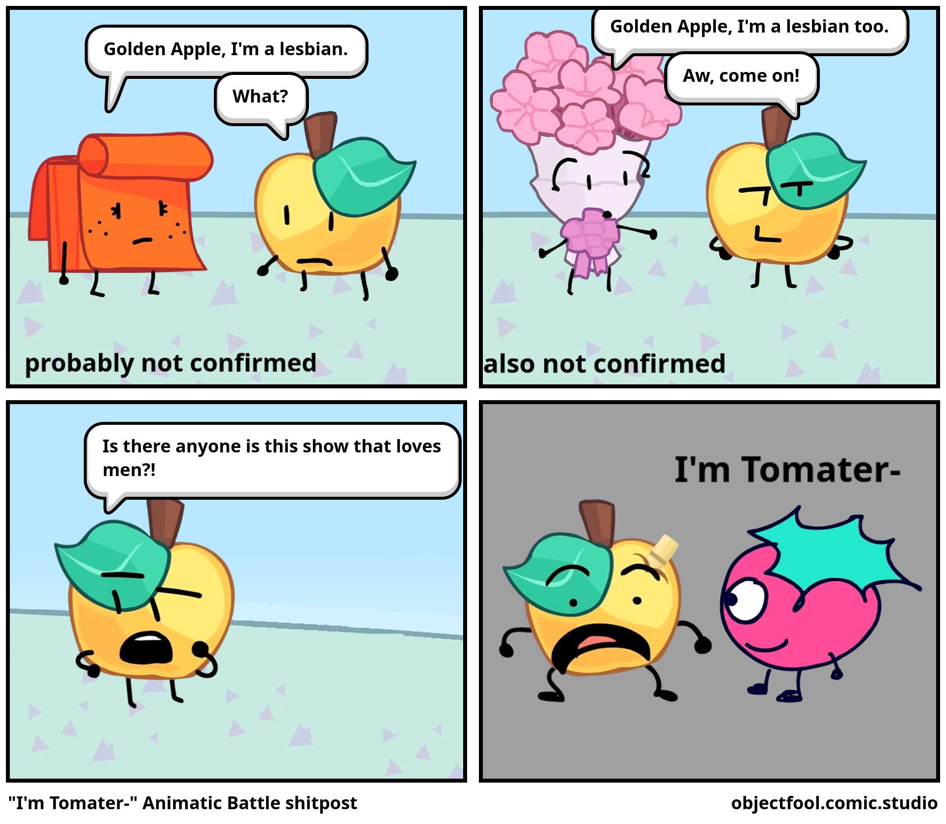 "I'm Tomater-" Animatic Battle shitpost