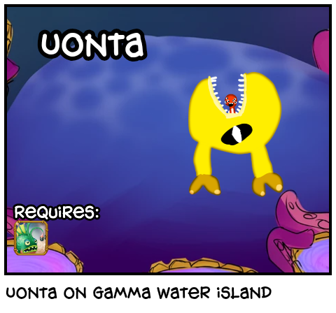 Uonta on gamma Water island