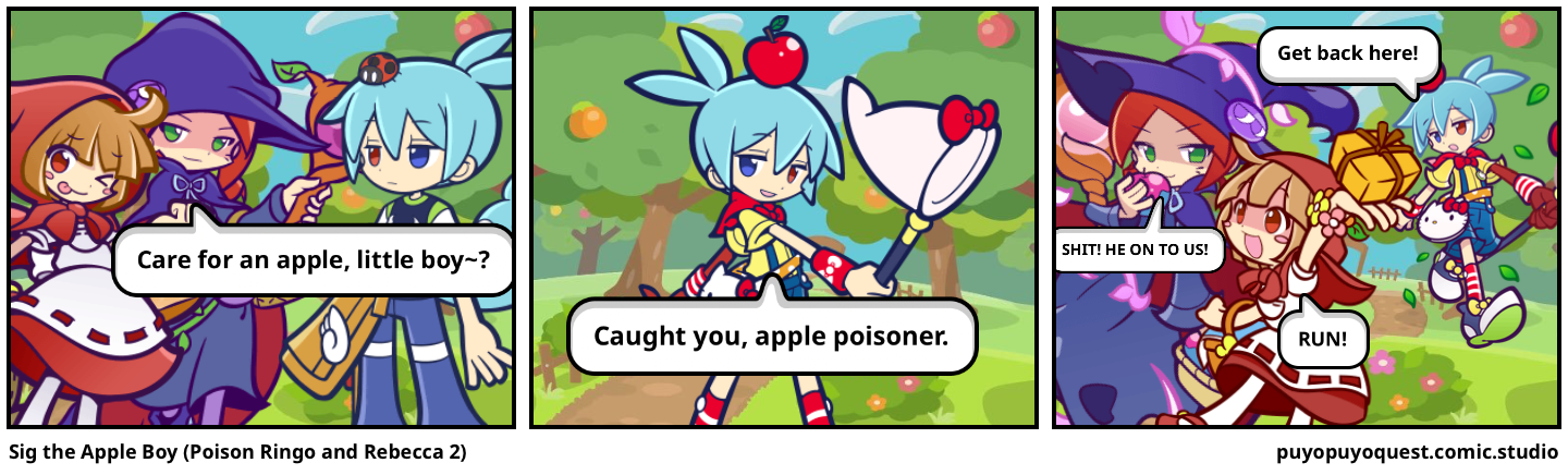 Sig the Apple Boy (Poison Ringo and Rebecca 2)