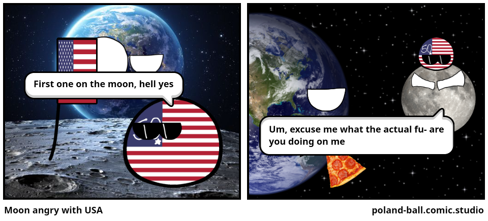 Moon angry with USA
