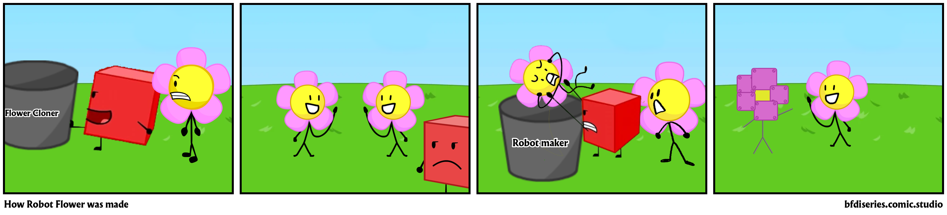 How Robot Flower was made