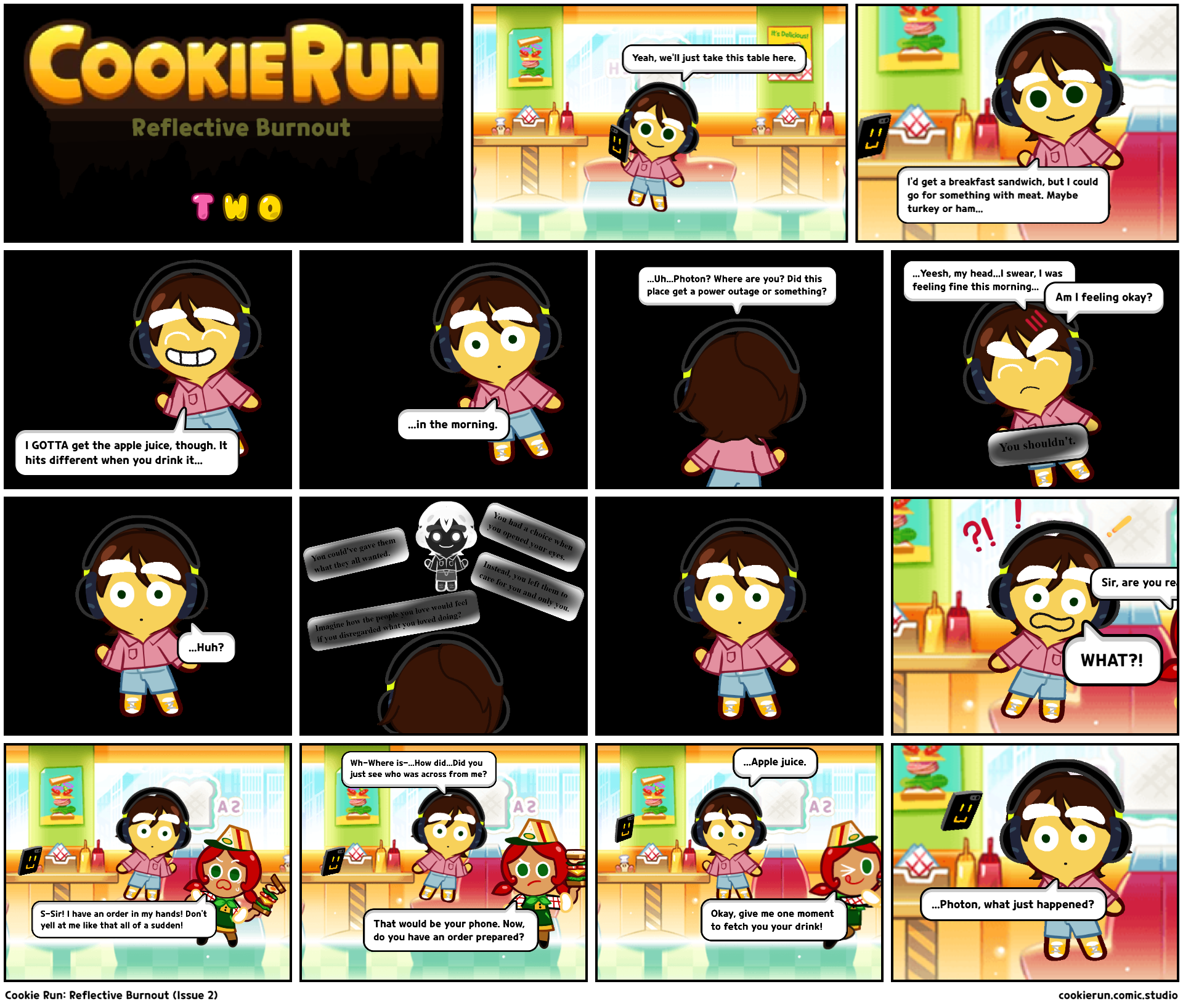 Cookie Run: Reflective Burnout (Issue 2)
