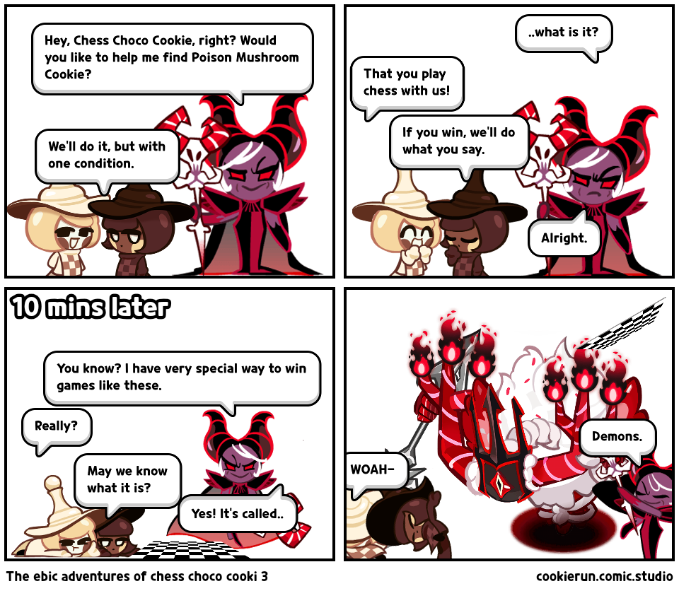 The ebic adventures of chess choco cooki 3