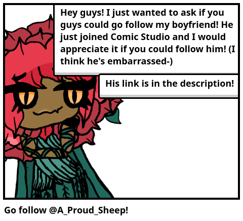 Go follow @A_Proud_Sheep!