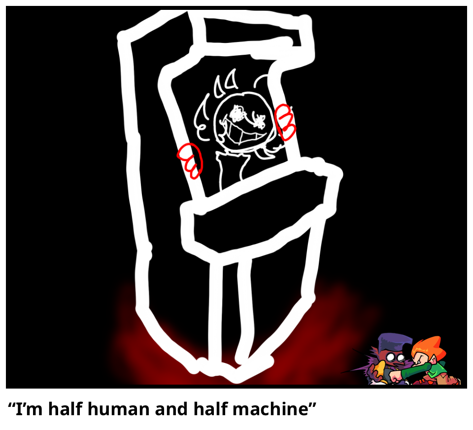 “I’m half human and half machine”