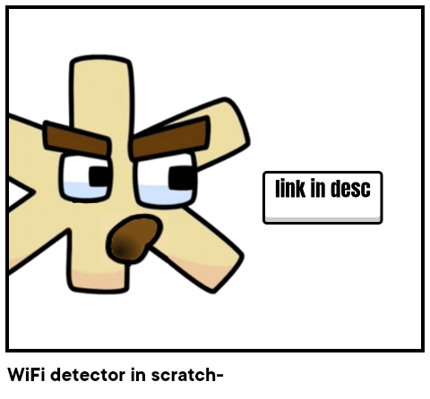 WiFi detector in scratch-