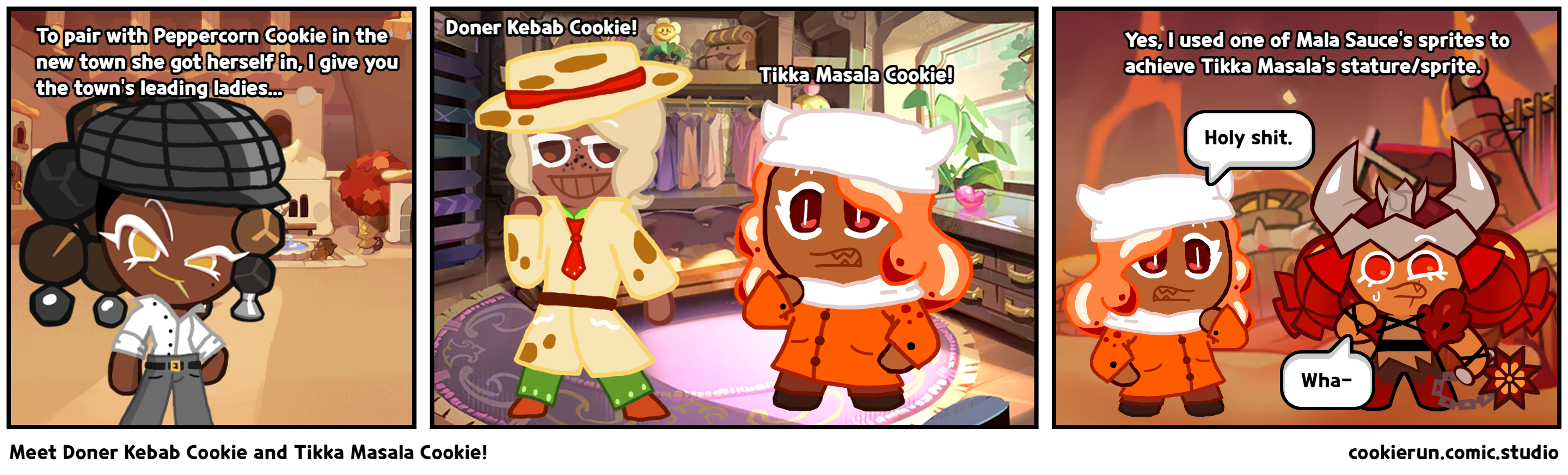 Meet Doner Kebab Cookie and Tikka Masala Cookie!
