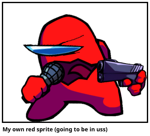 My own red sprite (going to be in uss)