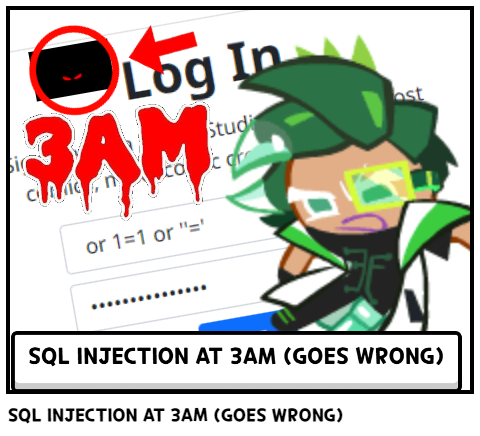 SQL INJECTION AT 3AM (GOES WRONG)