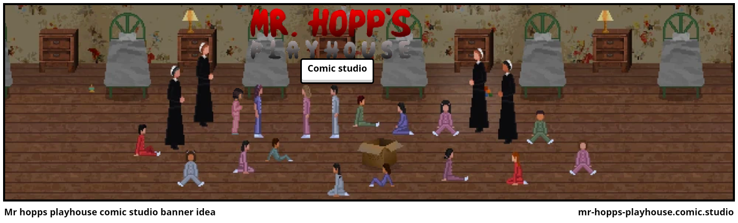Mr hopps playhouse comic studio banner idea