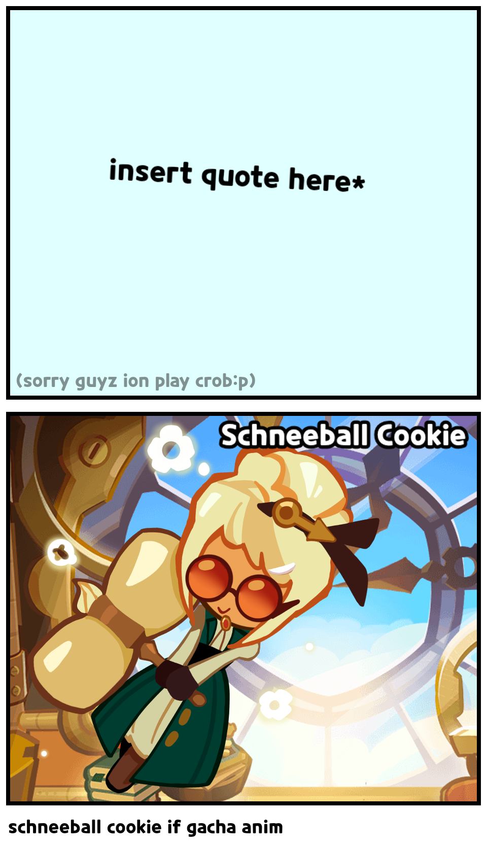 schneeball cookie if gacha anim