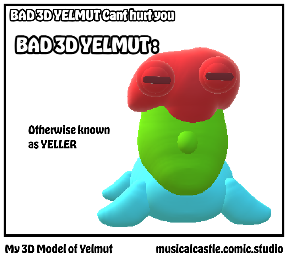 My 3D Model of Yelmut