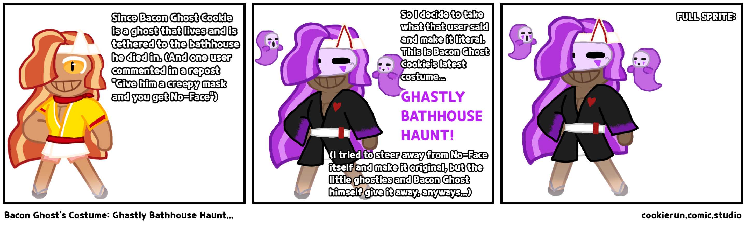 Bacon Ghost's Costume: Ghastly Bathhouse Haunt...