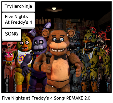 WAKE UP  Five Nights at Freddy's 4 SONG 