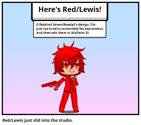 Red/Lewis just slid into the studio.