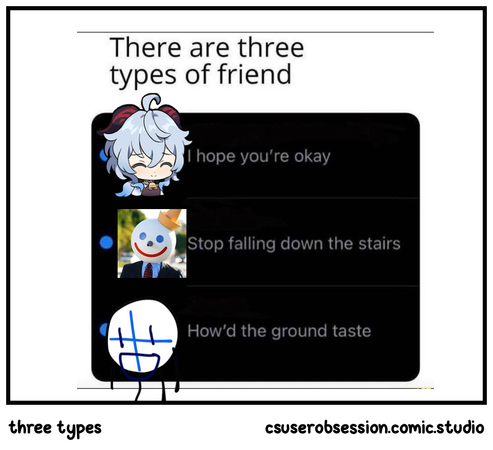 three types