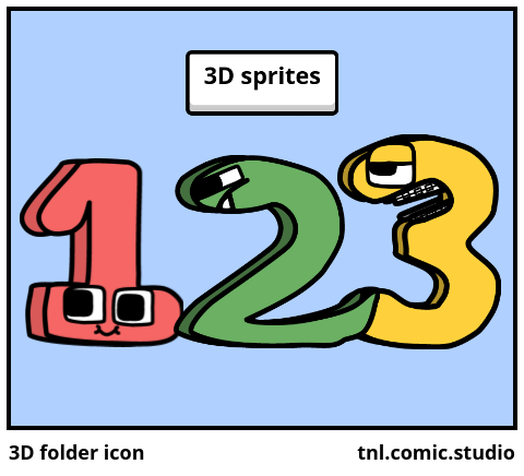 3D folder icon