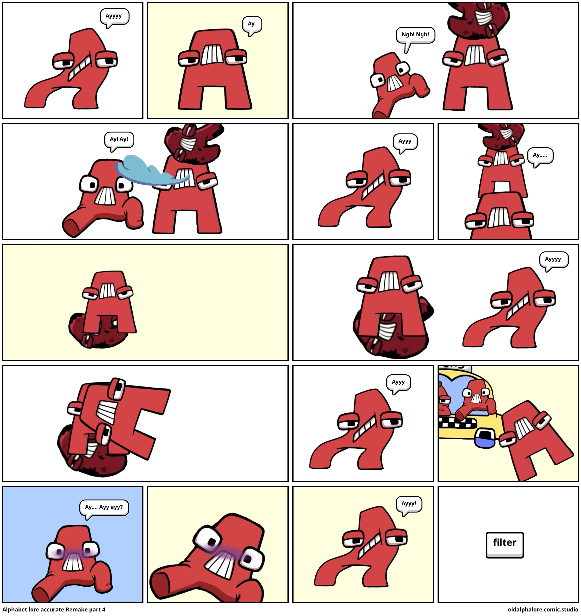 alphabet lore reimagined part 4 - Comic Studio
