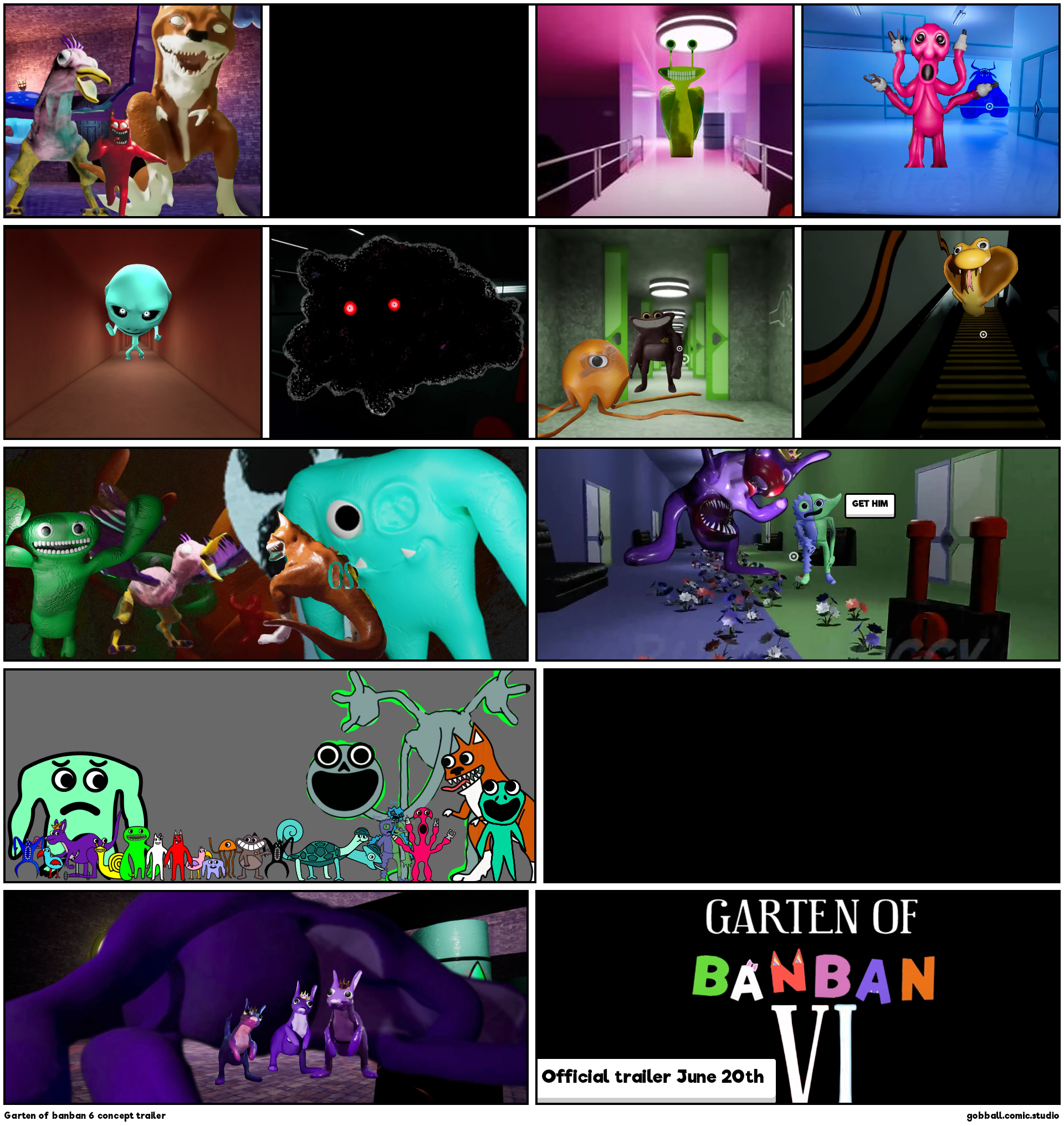 Garten of banban 6 concept trailer - Comic Studio