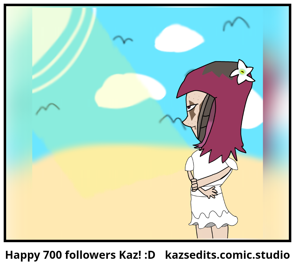 Happy 700 followers Kaz! :D