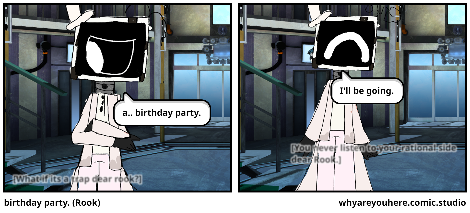 birthday party. (Rook)