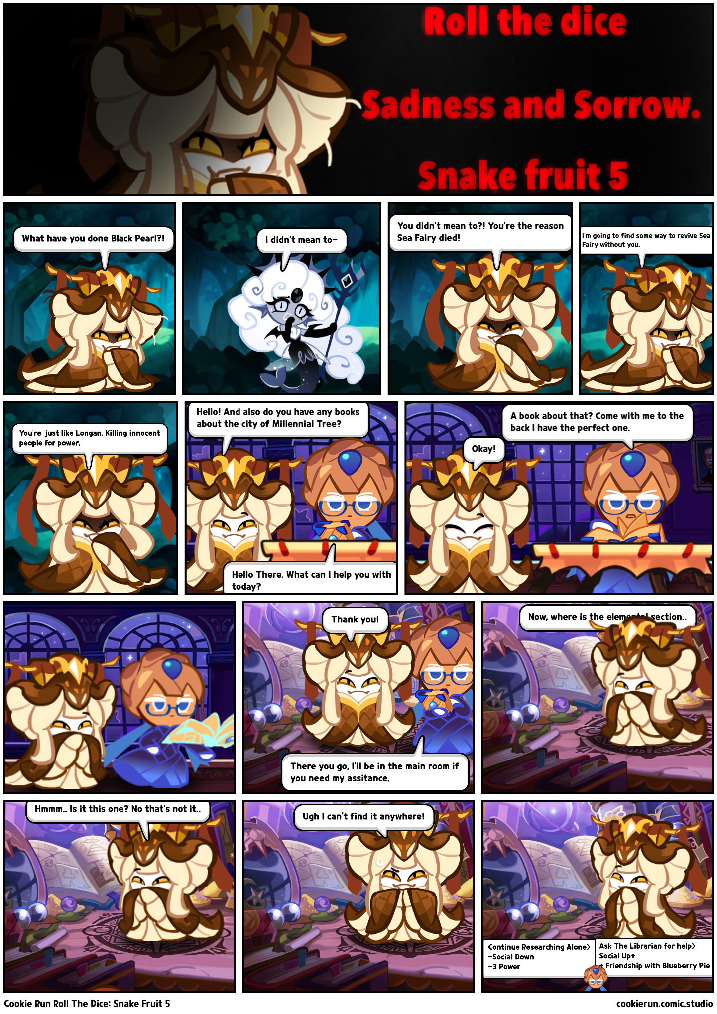 Cookie Run Roll The Dice: Snake Fruit 5