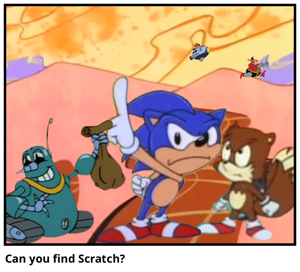 Can you find Scratch?
