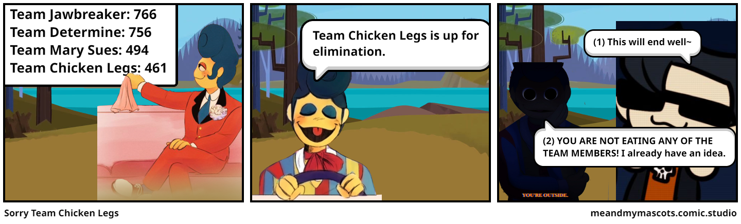 Sorry Team Chicken Legs
