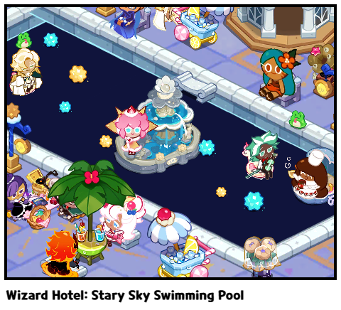 Wizard Hotel: Stary Sky Swimming Pool