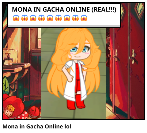 Mona in Gacha Online lol