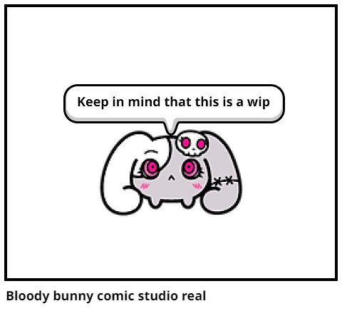 Bloody bunny comic studio real