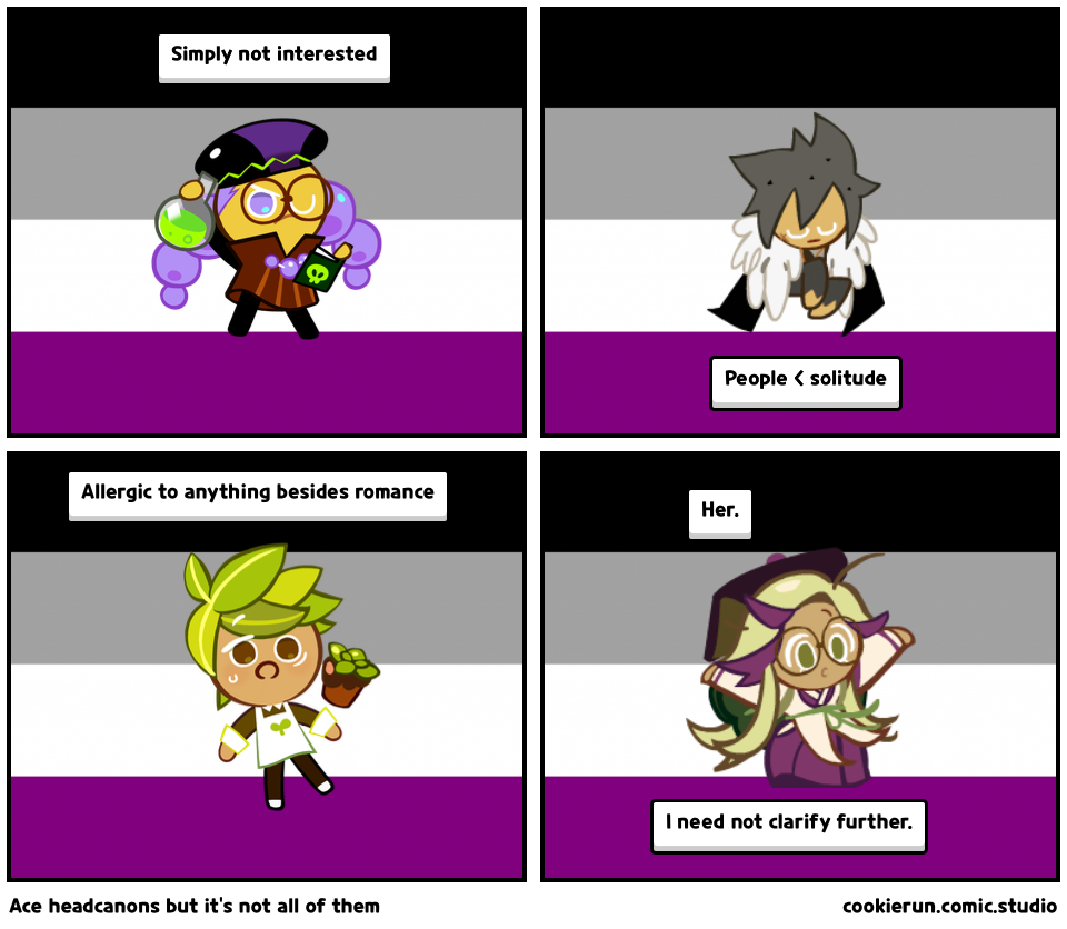 Ace headcanons but it’s not all of them
