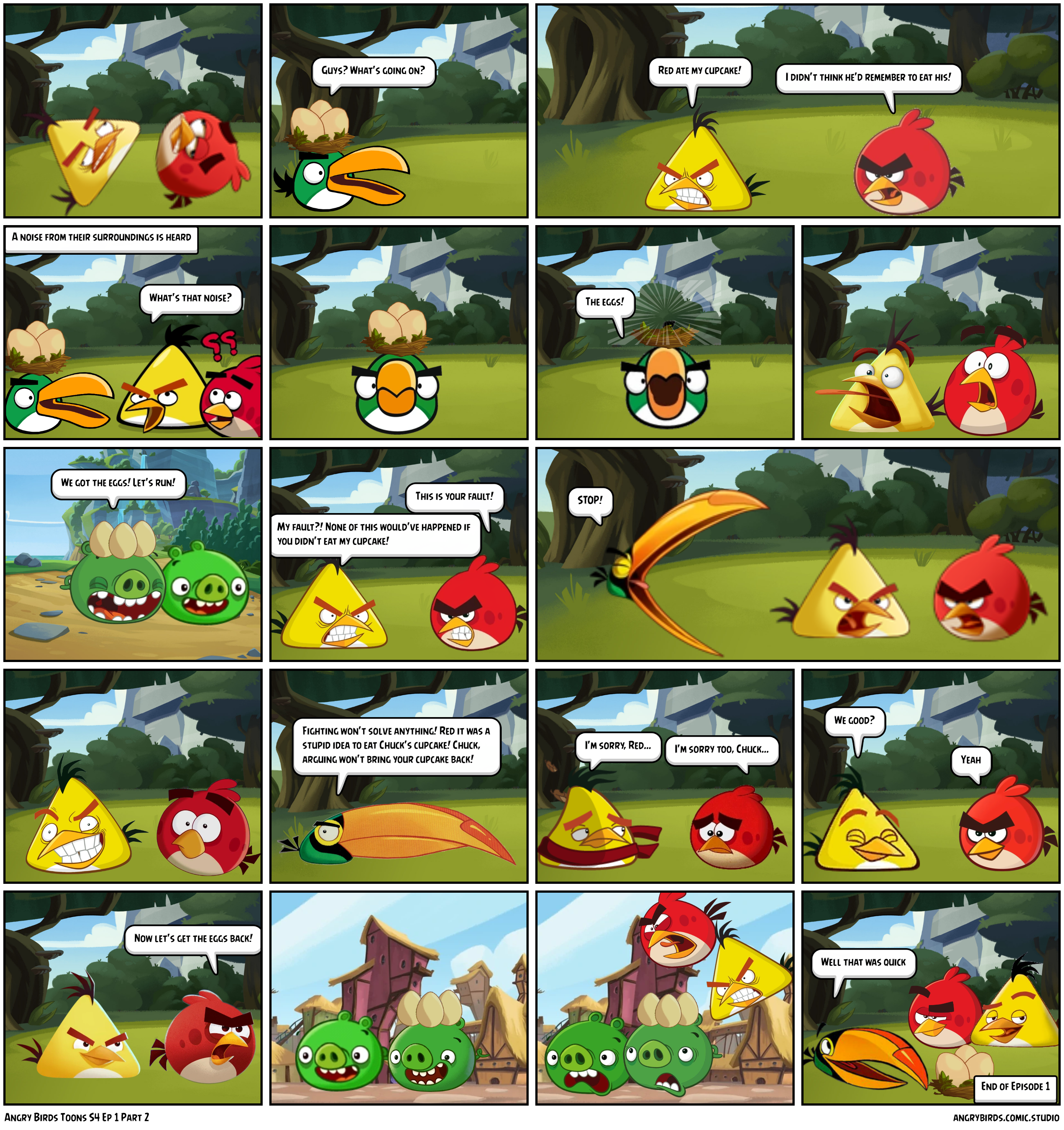 Angry Birds Toons S4 Ep 1 Part 2