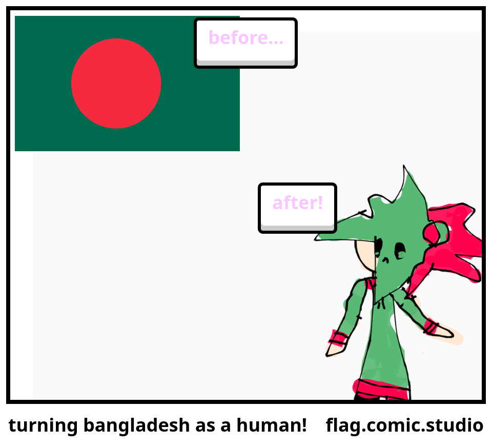 turning bangladesh as a human!