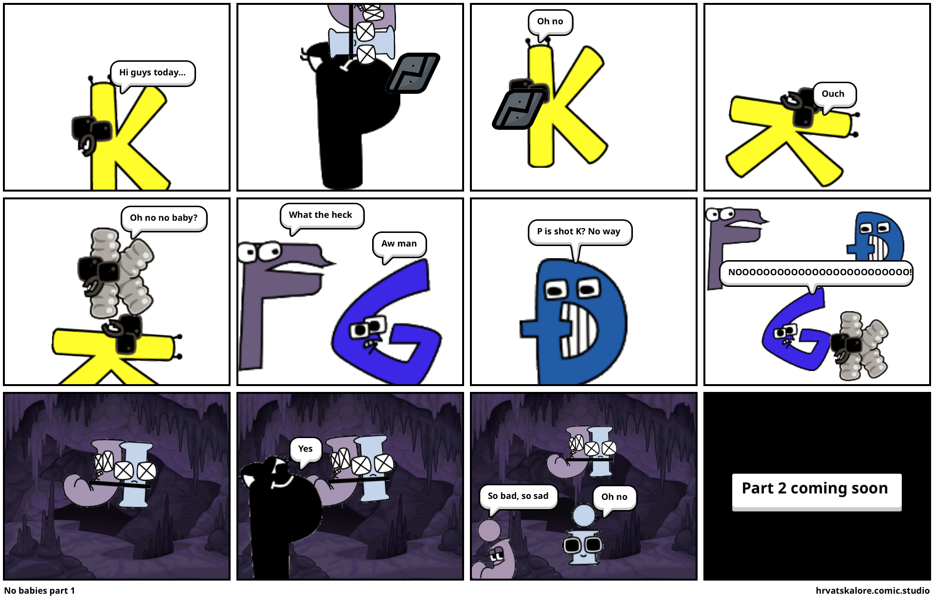 baby alphabet lore part 1 - Comic Studio