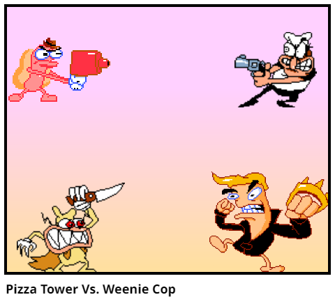 Pizza Tower Vs. Weenie Cop