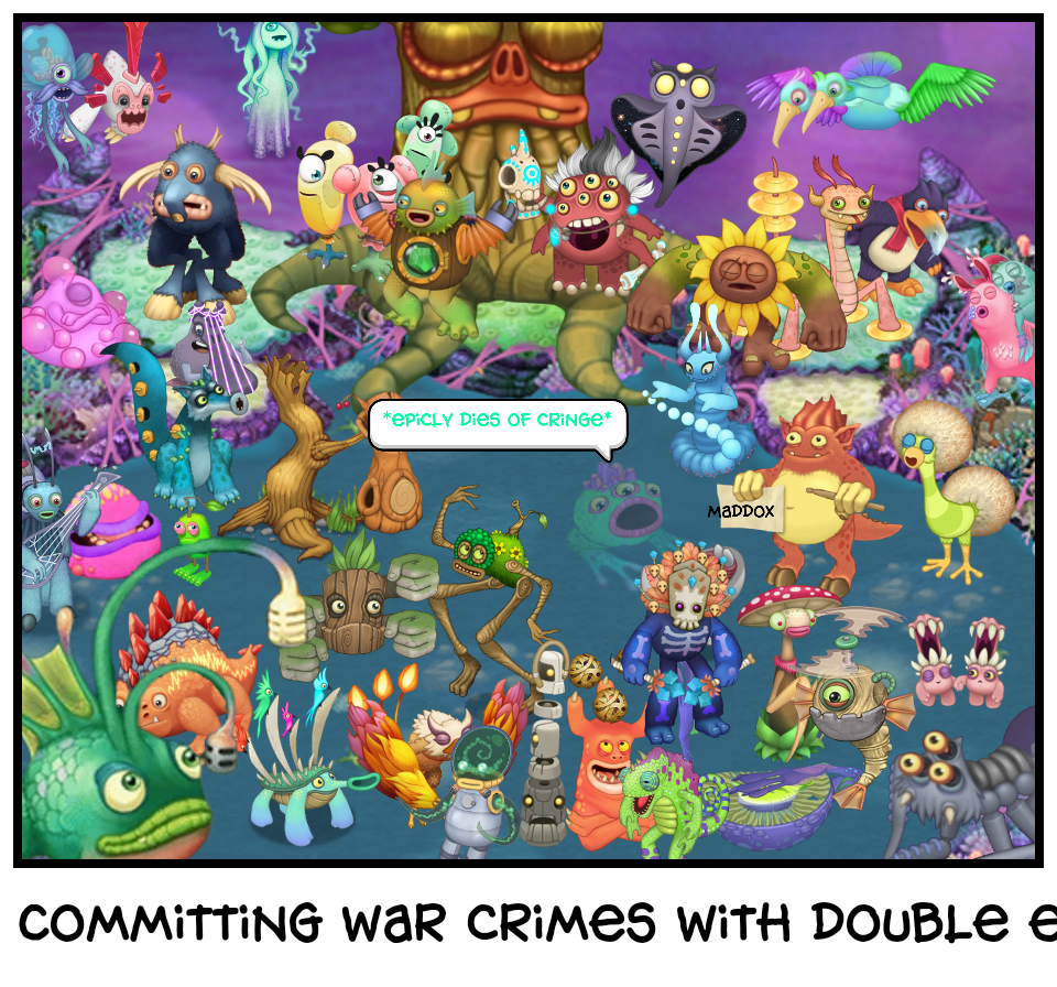 Committing war crimes with double elements