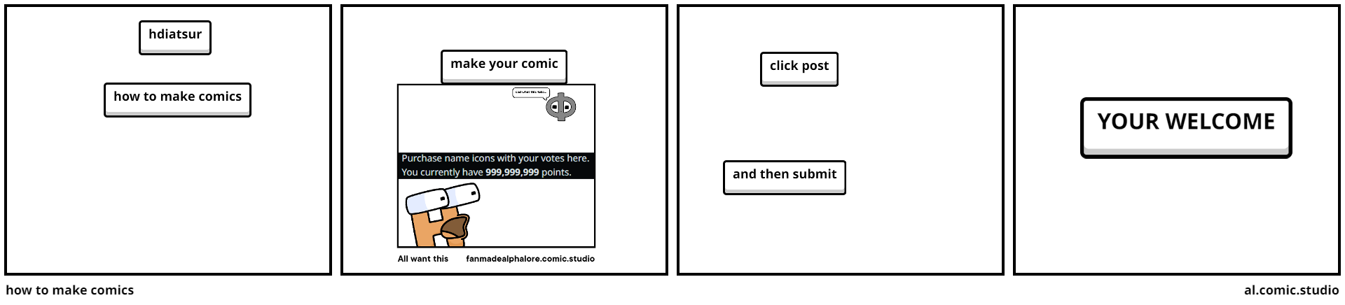 how to make comics