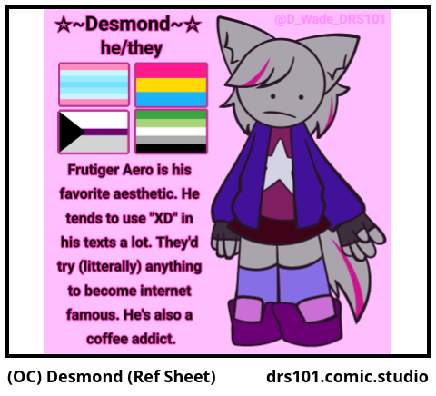 (OC) Desmond (Ref Sheet)